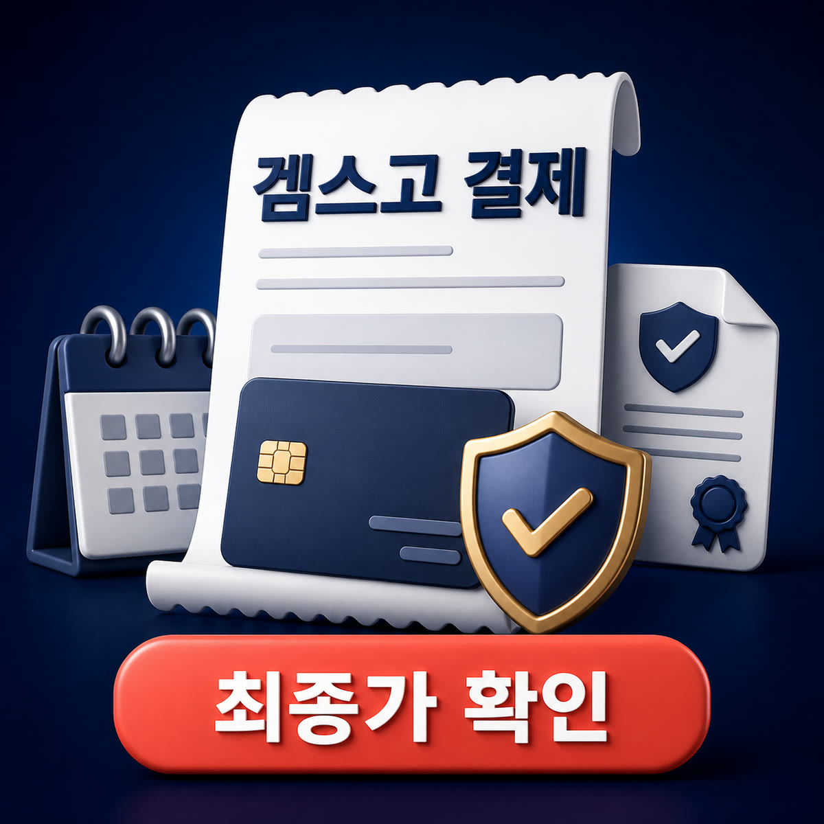 겜스고 결제 확인 이미지